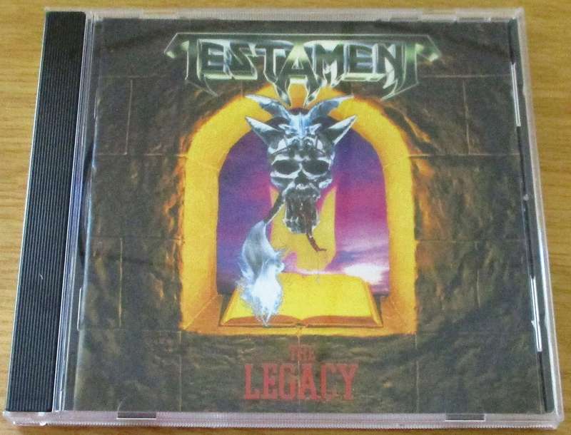 TESTAMENT The Legacy 1995 German repress CD [Shelf Z x 12]