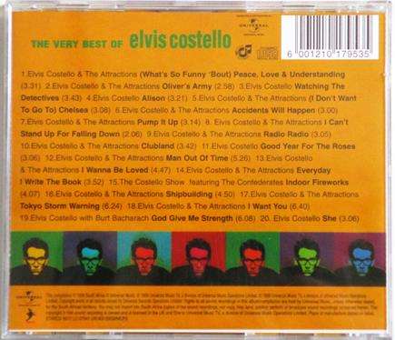 ELVIS COSTELLO The Very Best of CD [Shelf Gx25]