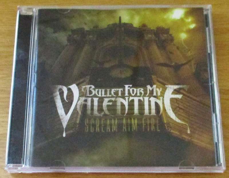 BULLET FOR MY VALENTINE Scream Aim Fire CD  [Vx5]