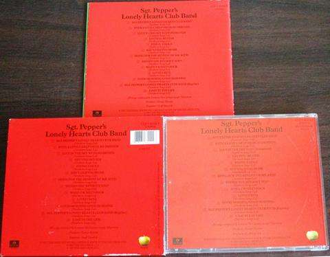 THE BEATLES Sgt Pepper's Lonely Heart's Club Band with slipcase and booklet CD [Shelf G x 29]