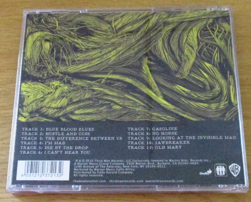 THE DEAD WEATHER Sea of Cowards CD (Vx5] Featuring Jack White