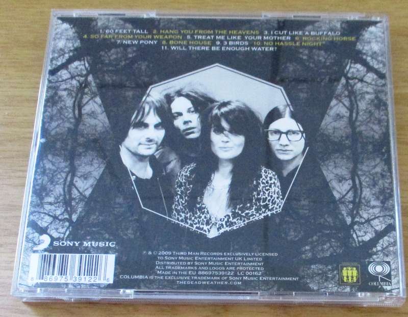 THE DEAD WEATHER Horehound CD [Vx5] Featuring Jack White
