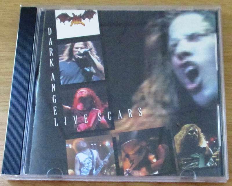 DEATH ANGEL Live Scars CD (Vx5]