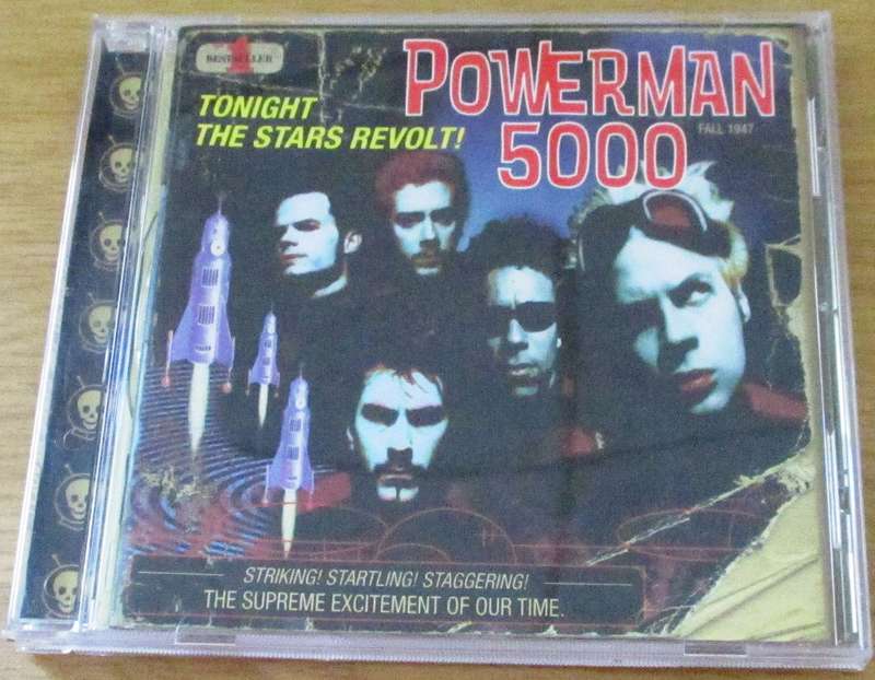 POWERMAN 5000 Tonight the Stars Revolt! CD [Shelf Z x 5]