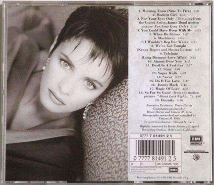 SHEENA EASTON The Singles Collection The Best of CD [Shelf Gx25]