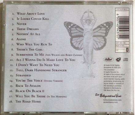HEART Greatest Hits CD [Shelf Gx26]