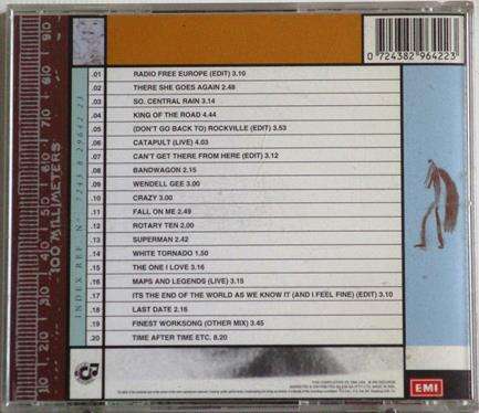 R.E.M. Singles Collected CD [Shelf Gx26]