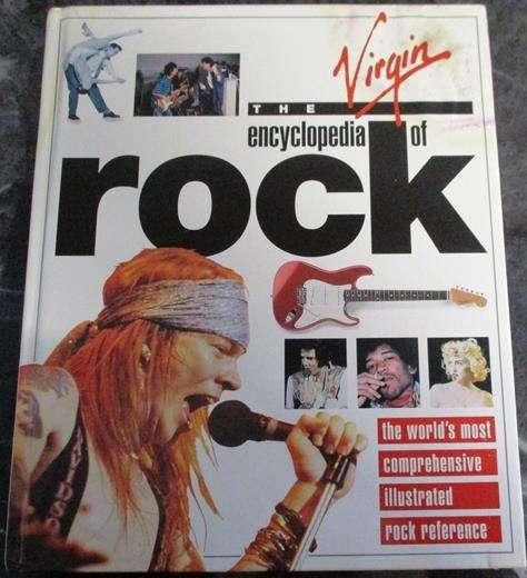 THE ENCYCLOPEDIA OF ROCK Hardcover Book
