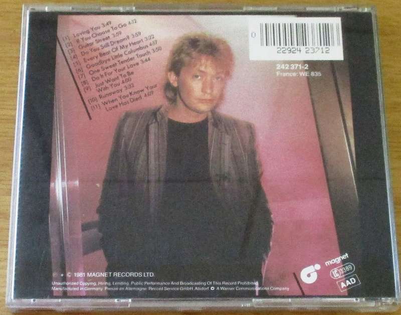 CHRIS REA Chris Rea CD [Gx30]