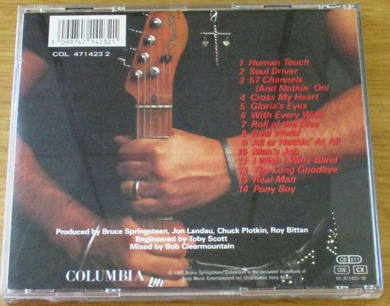 BRUCE SPRINGSTEEN Human Touch CD [Gx29]