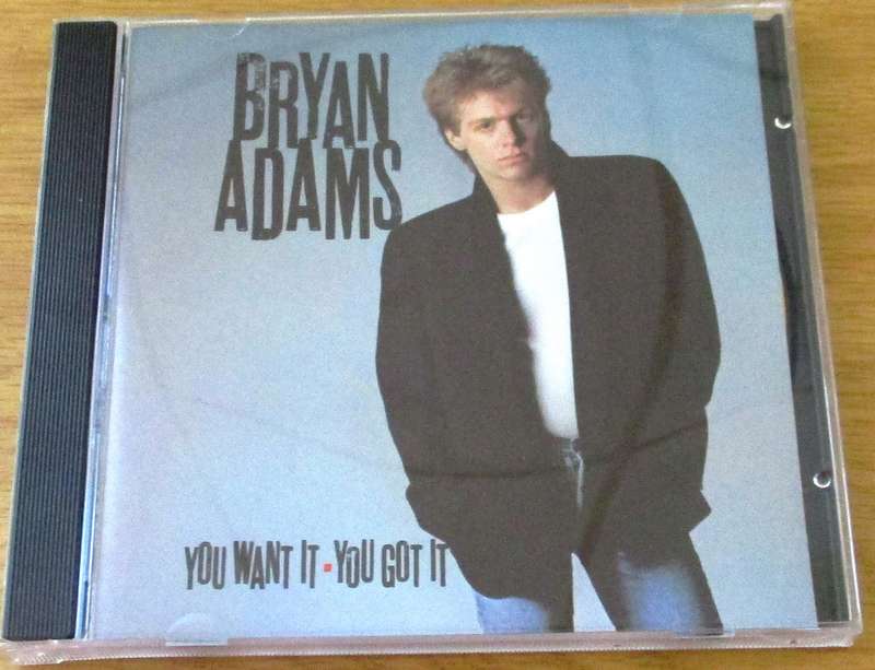BRYAN ADAMS You Want it, You Got It CD [Gx29]