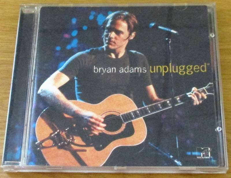 BRYAN ADAMS Unplugged CD [Gx28]