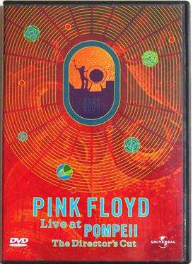 PINK FLOYD Live at Pompeii Director's Cut DVD