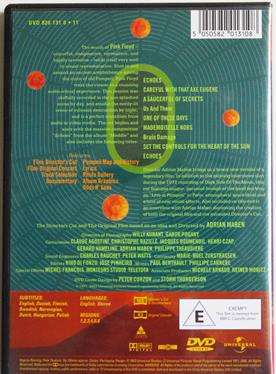 PINK FLOYD Live at Pompeii Director's Cut DVD