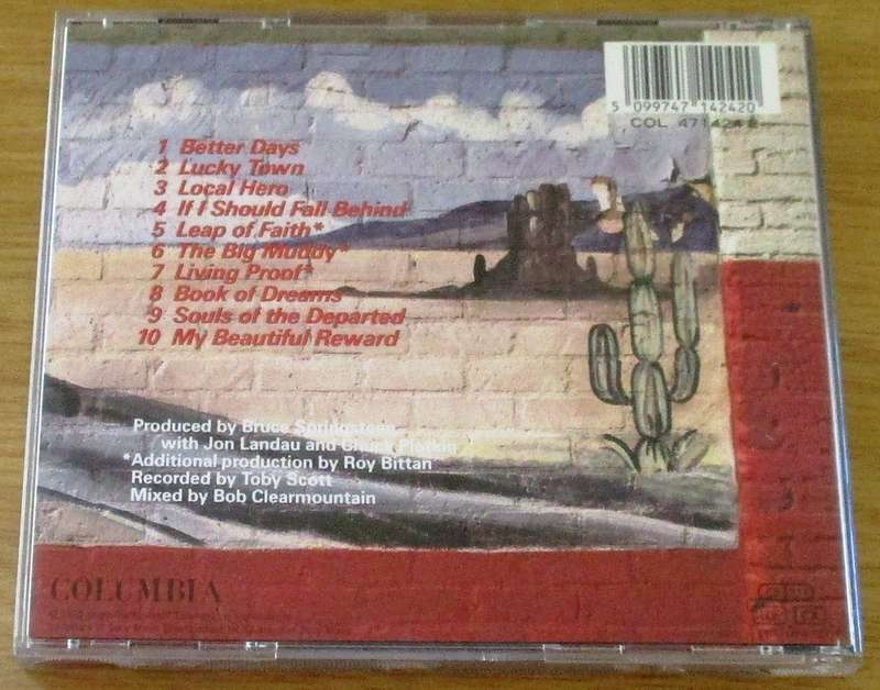 BRUCE SPRINGSTEEN Lucky Town CD [Gx27]