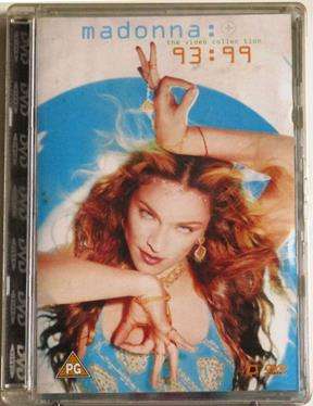 MADONNA The Video Collection 93-99 DVD