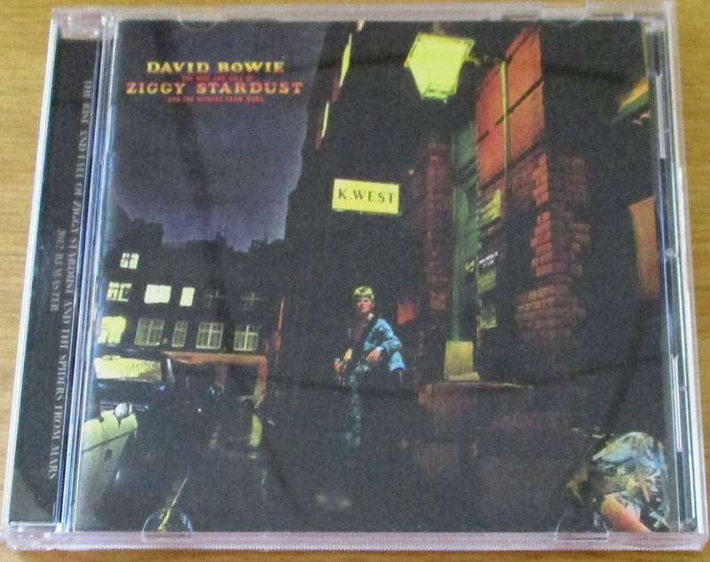 DAVID BOWIE The Rise and Fall of Ziggy Stardust and the Spiders from Mars 2012 remaster CD [Gx27]