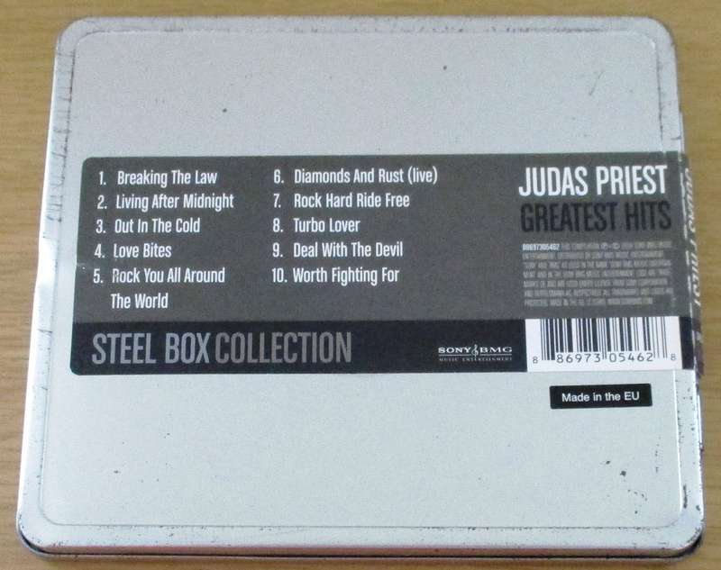 JUDAS PRIEST Greatest Hits Steel Box Collection CD [Gx27]