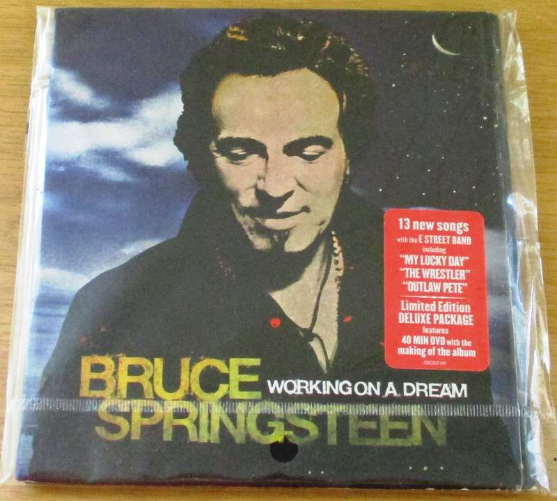 BRUCE SPRINGSTEEN Working on a Dream CD+DVD [Gx30]