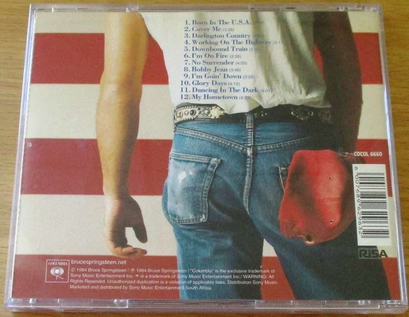 BRUCE SPRINGSTEEN Born in the U.S.A. CD [Gx26]