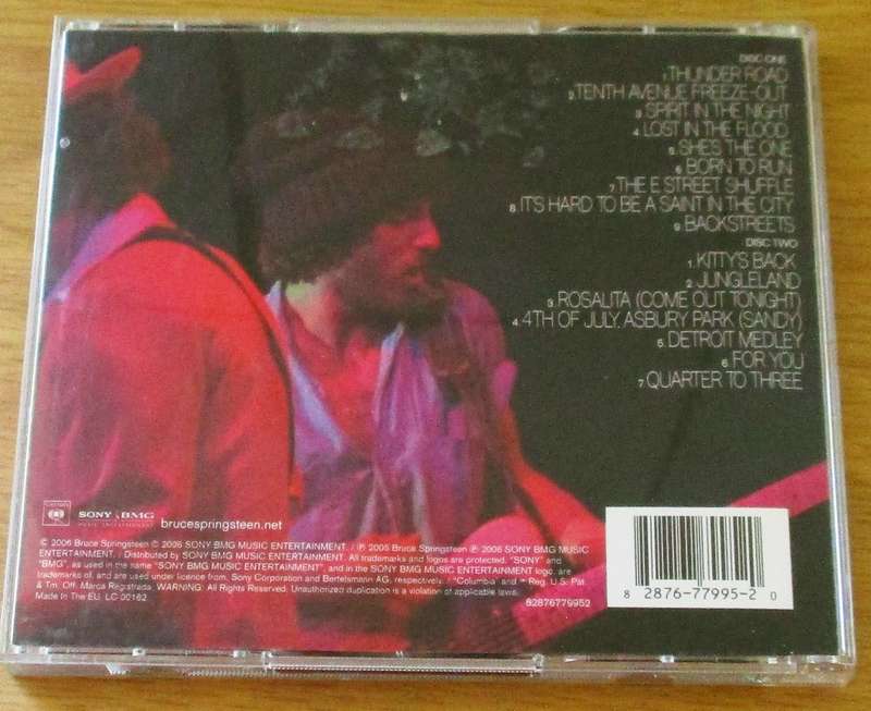 BRUCE SPRINGSTEEN & THE E STREET BAND Hammersmith Odeon London 75 2xCD [Gx26]