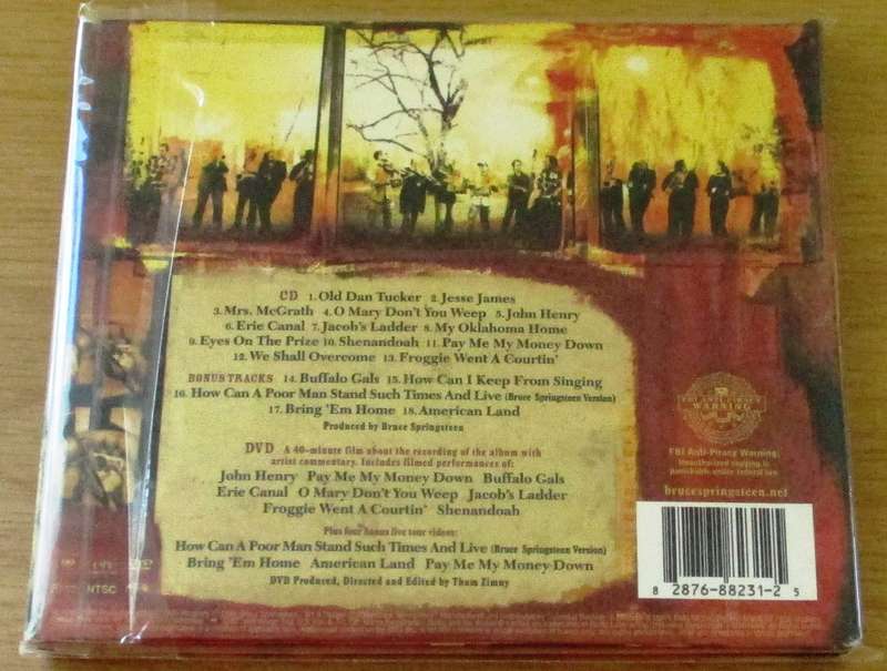 BRUCE SPRINGSTEEN We Shall Overcome The Seeger Sessions CD+DVD [Gx26]