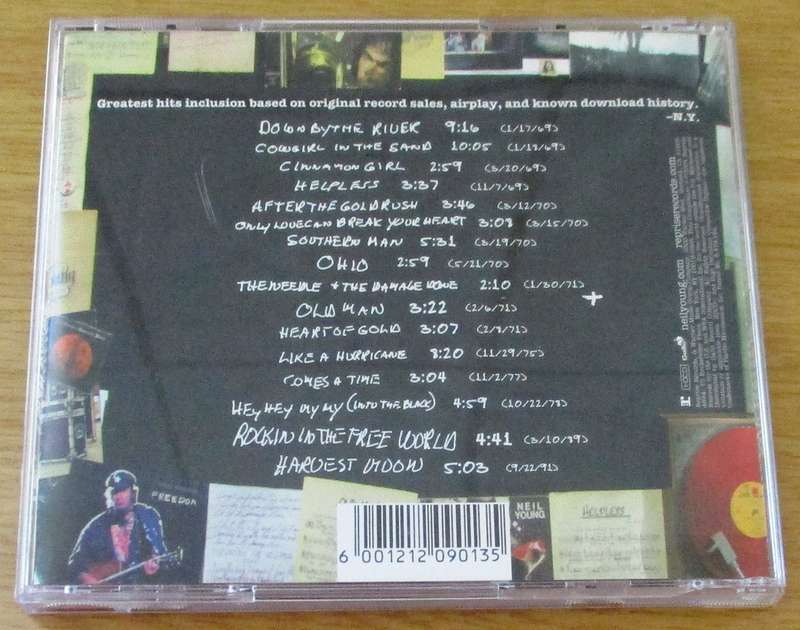 NEIL YOUNG Greatest Hits CD [Gx26]