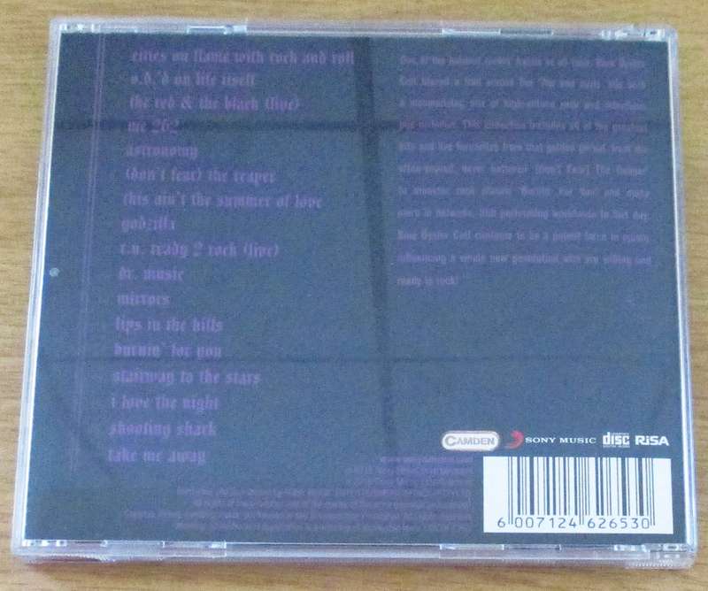 BLUE OYSTER CULT The Collection  CD [Gx26]