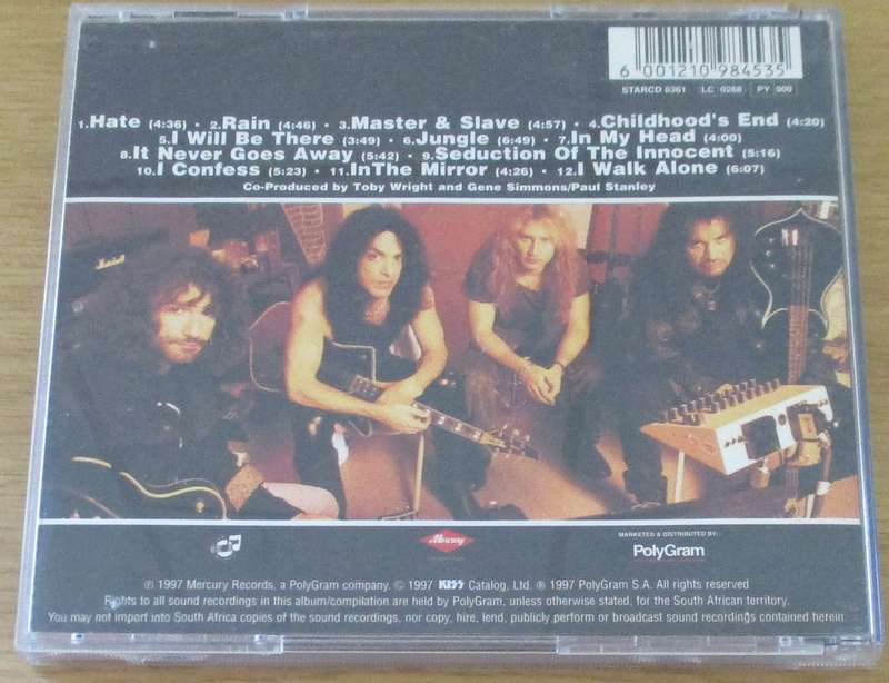KISS Carnival of Souls The Final Sessions CD [Gx26]