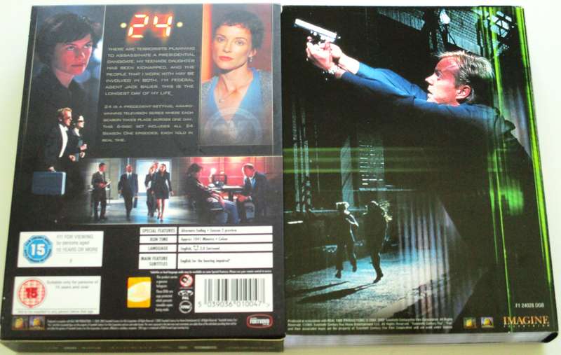 24 Kiefer Sutherland DVD [BB Shelf 1]