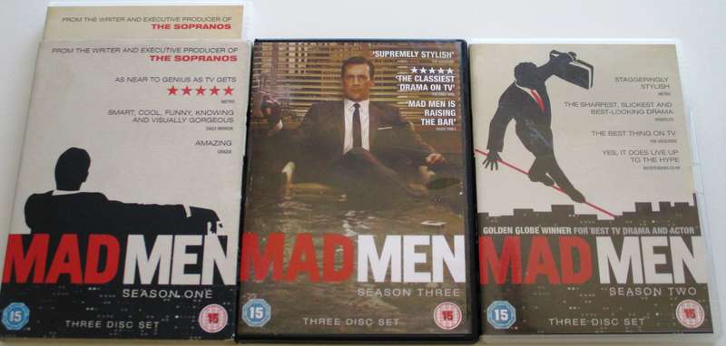 MAD MEN Season 1 - 3  DVD [BBOX 9]