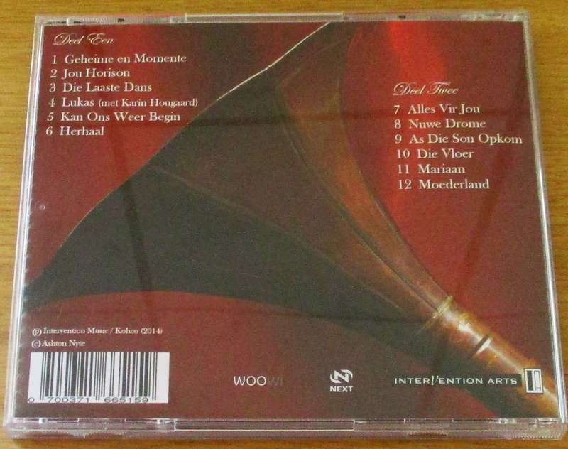 ASHTON NYTE Moederland CD [Gx28]