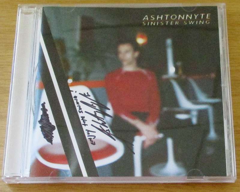 ASHTON NYTE Sinister Swing Autographed CD [Gx28]