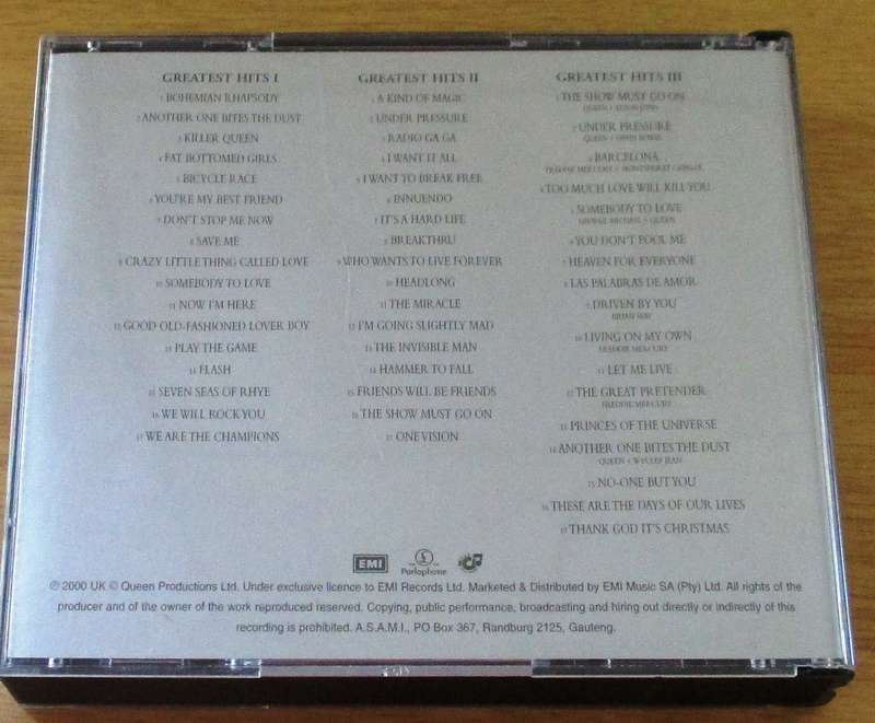 QUEEN Greatest Hits I II III 3xCD [Gx25]