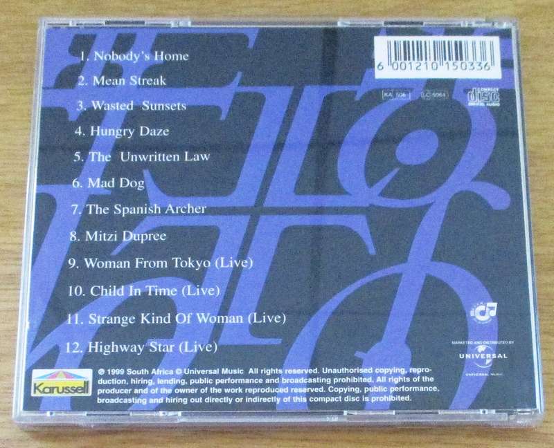 DEEP PURPLE Child in Time CD [Gx24]