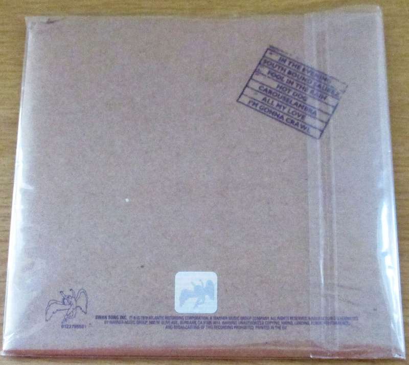 LED ZEPPELIN In Through the Out Door CD [Gx23]
