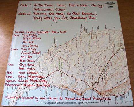ROBUN AULD At the Corner LP VINYL RECORD