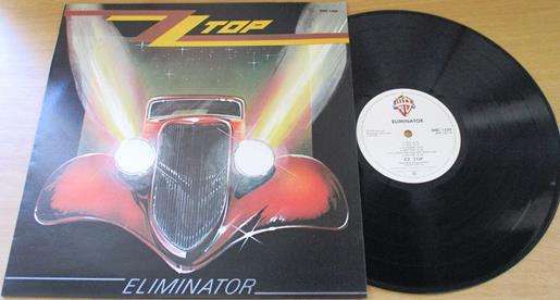 ZZ TOP Eliminator LP VINYL RECORD