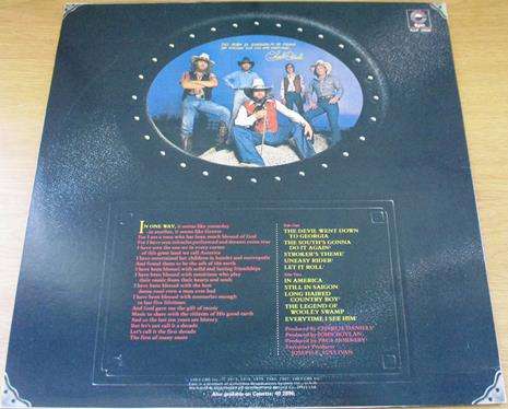 THE CHARLIE DANIELS BAND A Decade of Hits LP VINYL RECORD