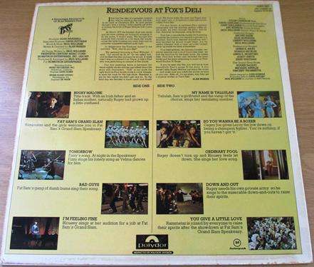 BUGSY MALONE O.S.T. LP VINYL RECORD