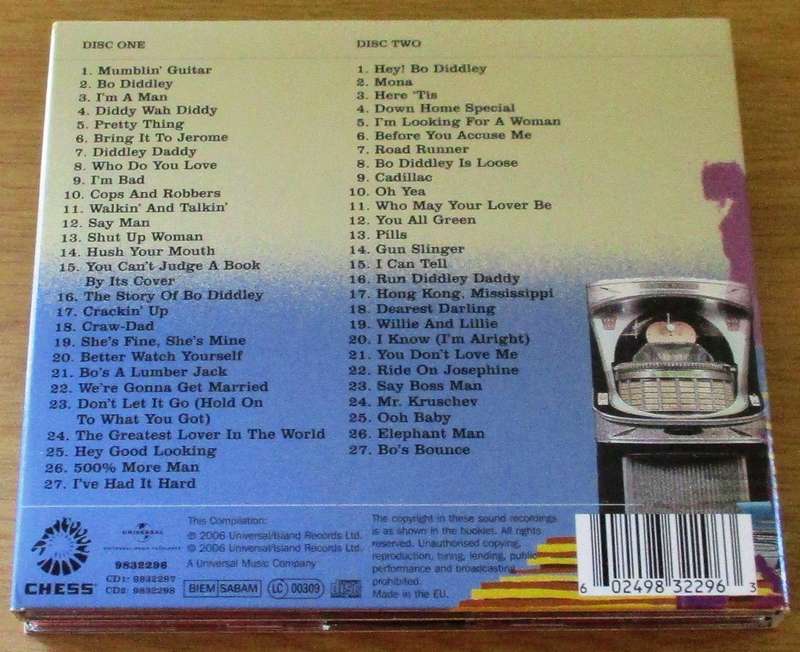BOB DIDDLEY The story of Bo Diddley The Very Best digipak 2xCD [Gx23]
