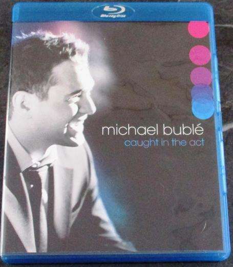 MICHAEL BUBLE Caught in the Act Blu Ray [BLU RAY SHELF]