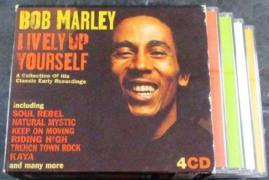 BOB MARLEY Lively Up Yourself A Collection of His Classic Early Records 4xCD BOX SET  [Box sets]