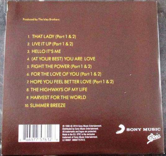 THE ISLEY BROTHERS Forever Gold CD  [cardsleeve box]