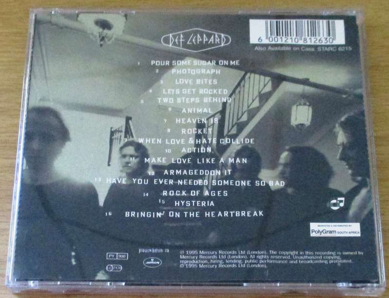 DEF LEPPARD Vault Best Of CD [Gx22]