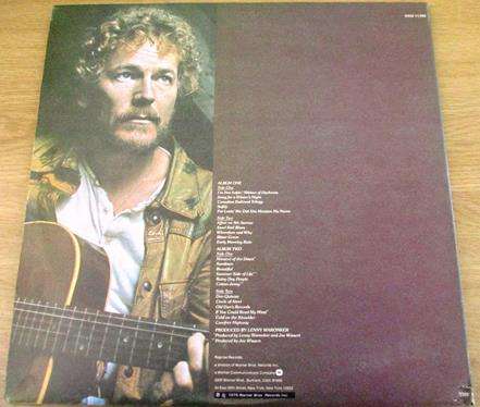 GORDON LIGHTFOOT Gord's Gold 2xLP VINYL RECORD