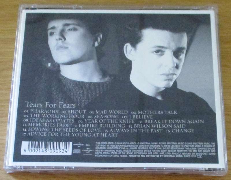 TEARS FOR FEARS The Collection CD [Gx22]