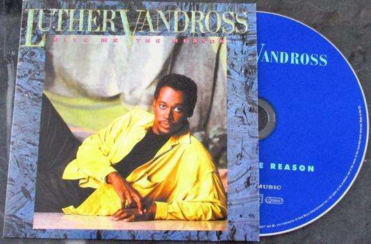 LUTHER VANDROSS Give Me the Reason CD  [cardsleeve box]