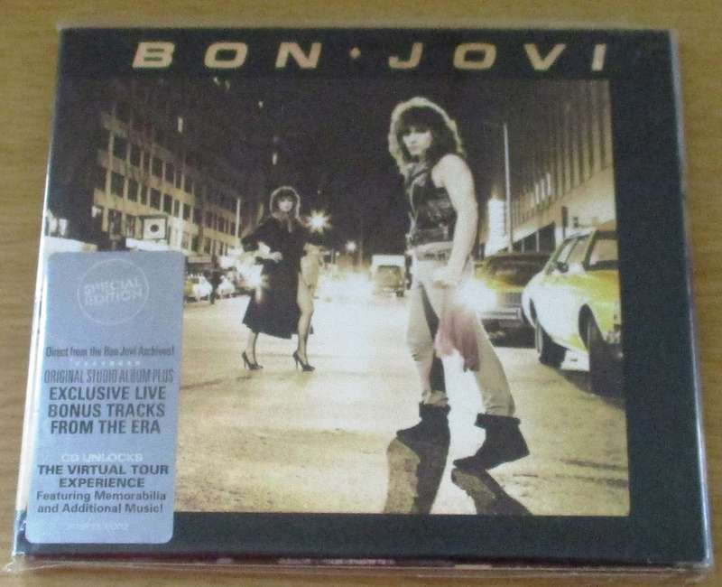 BON JOVI Bon Jovi Special Edition with extra tracks CD [Gx22]