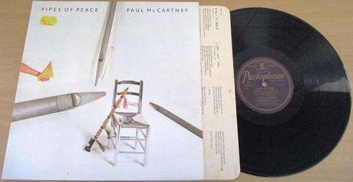 PAUL McCARTNEY Pipes of Peace IMPORT LP VINYL RECORD